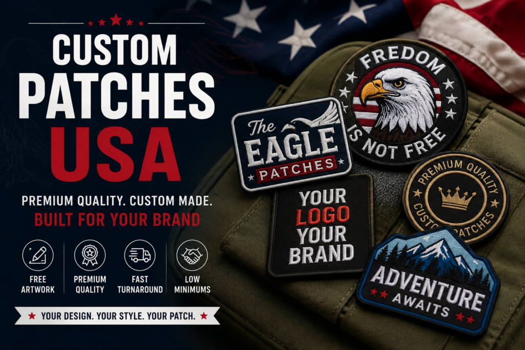 custom patches USA