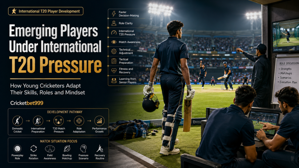 Emerging players in T20 cricket adapting to international pressure with Cricketbet999
