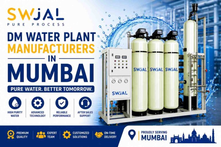 DM Water Plant Manufacturers in Mumbai | Swjal Process Pvt Ltd