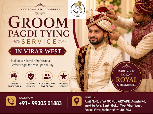 Groom Pagdi Tying Service in Virar West