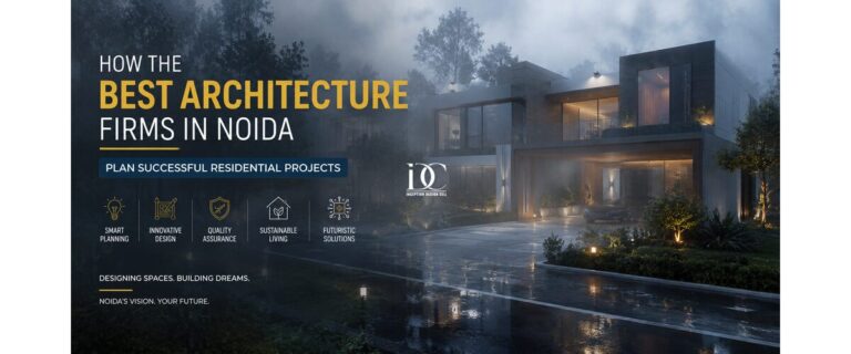 How the Best Architecture Firms in Noida Plan Successful Residential Projects