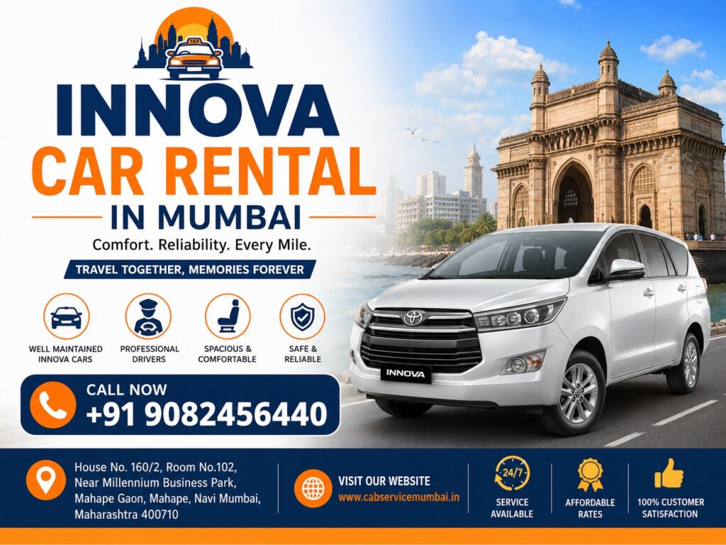 Innova Car Rental in Mumbai