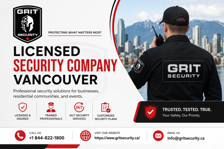 Licensed Security Company Vancouver