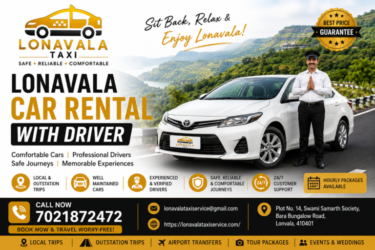 Lonavala Car Rental With Driver