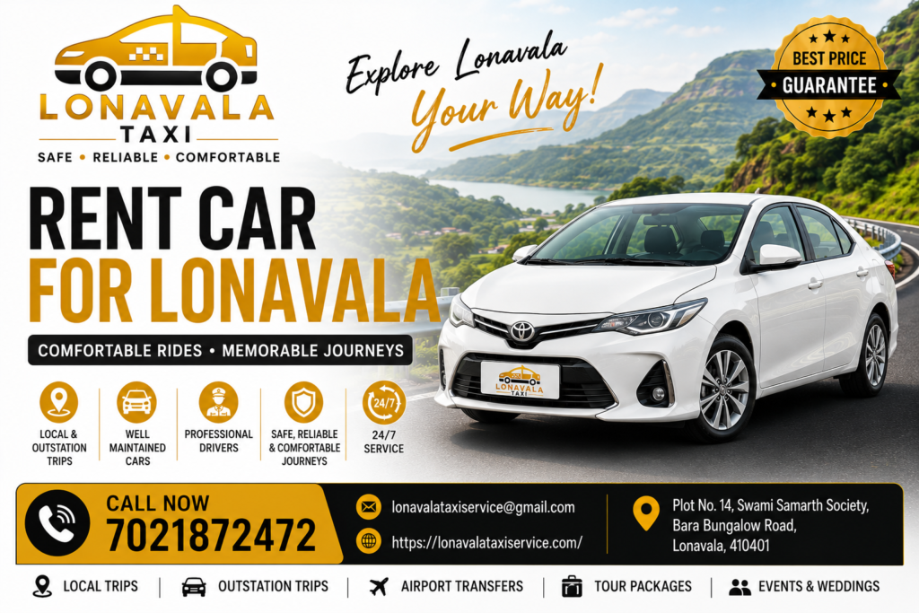 Rent Car For Lonavala