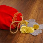 Gold jewelry and coins representing the gold rate today in Meerut compared to Delhi NCR