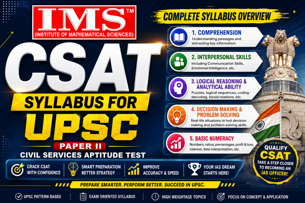 csat syllabus for upsc