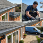 Gutter cleaning services.