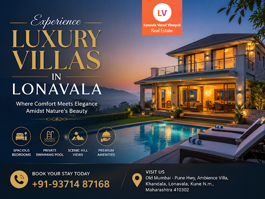luxury villas in Lonavala