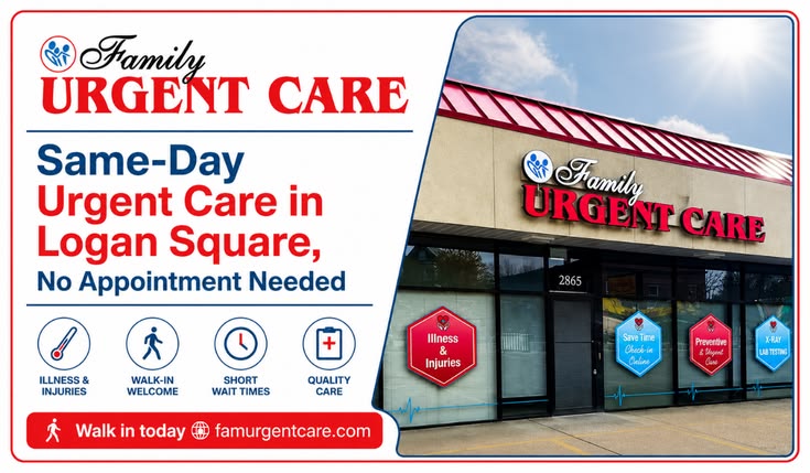 walk in clinic Logan Square