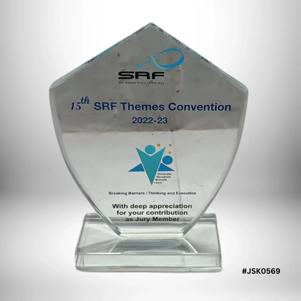 Crystal Trophy Manufacturers