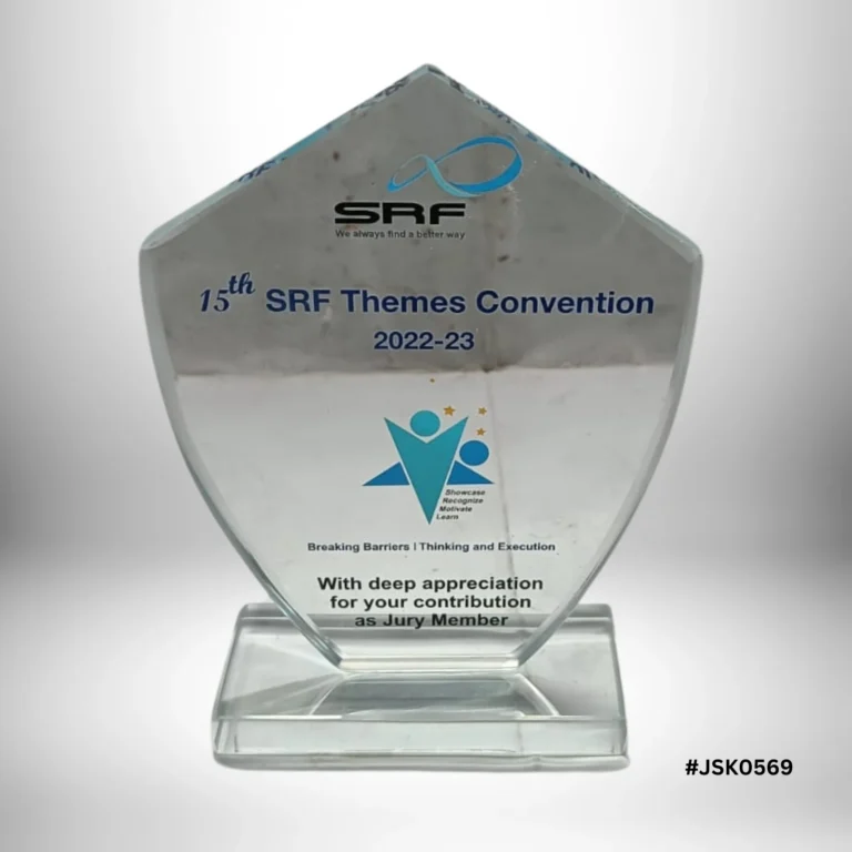 Crystal Trophy Manufacturers