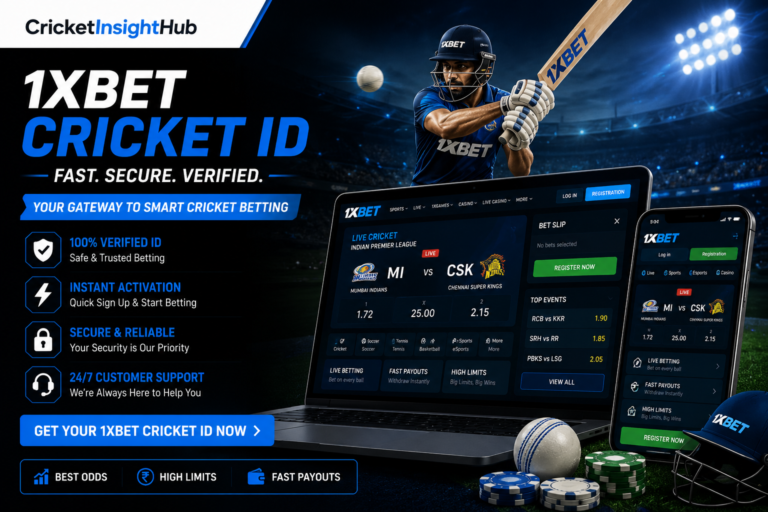 1xBet Cricket ID