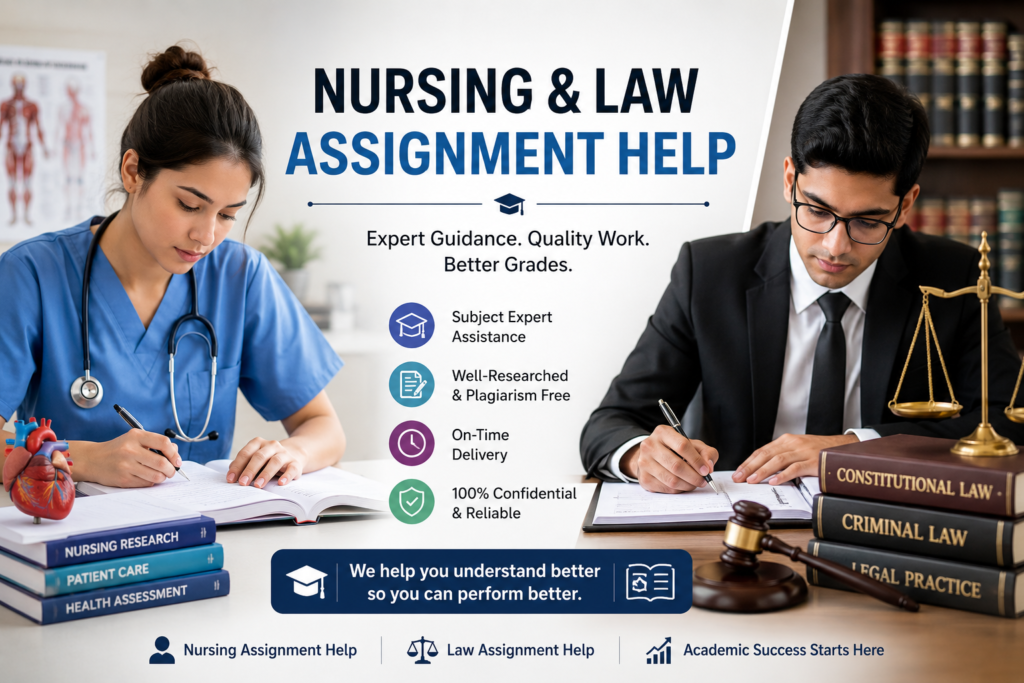 Nursing Assignment Help & Law Assignment Help Guide