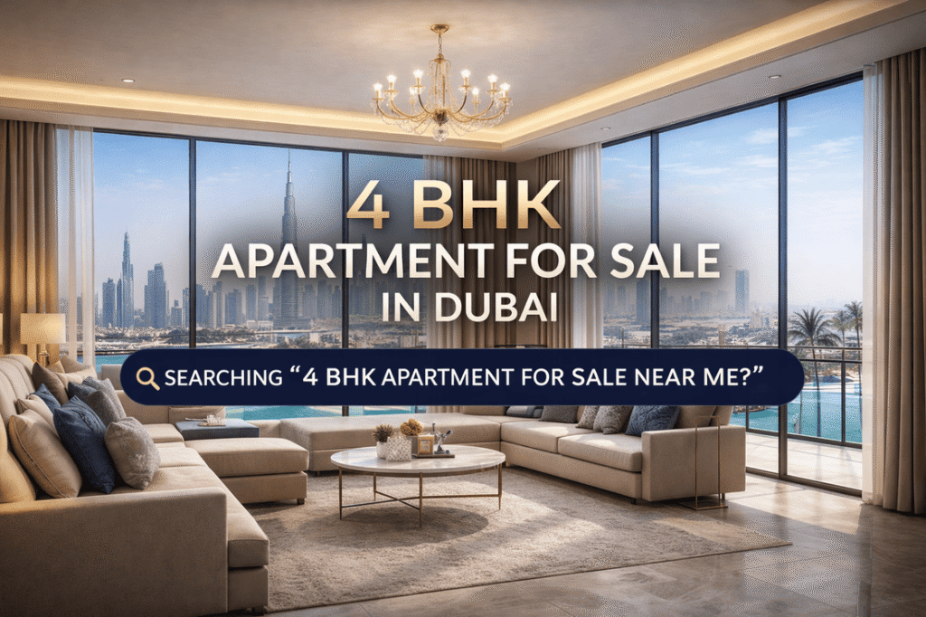 4 bedroom apartments for sale in Dubai