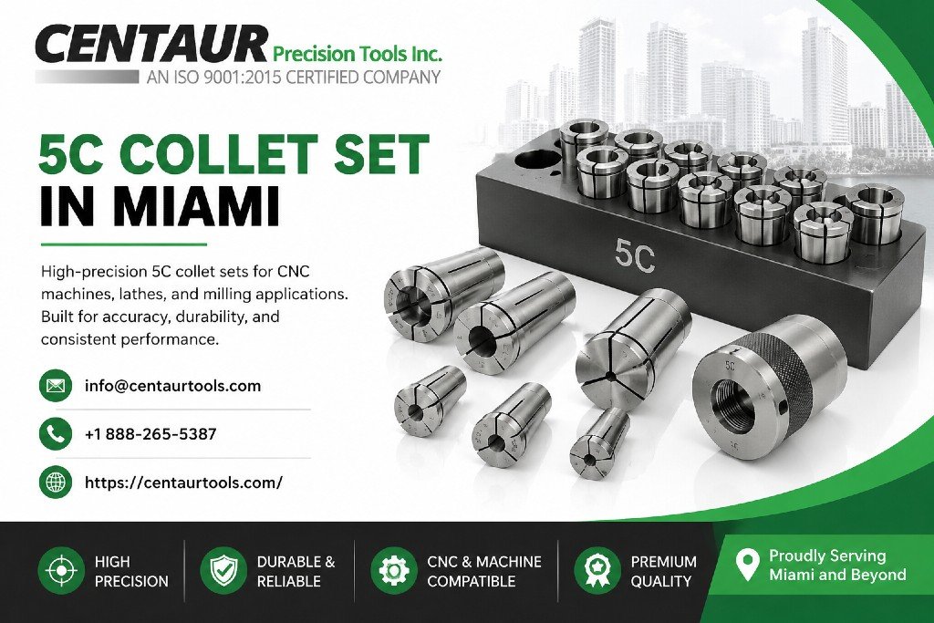 5C Collet Set in Miami