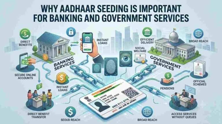 Aadhaar seeding for banking and government services