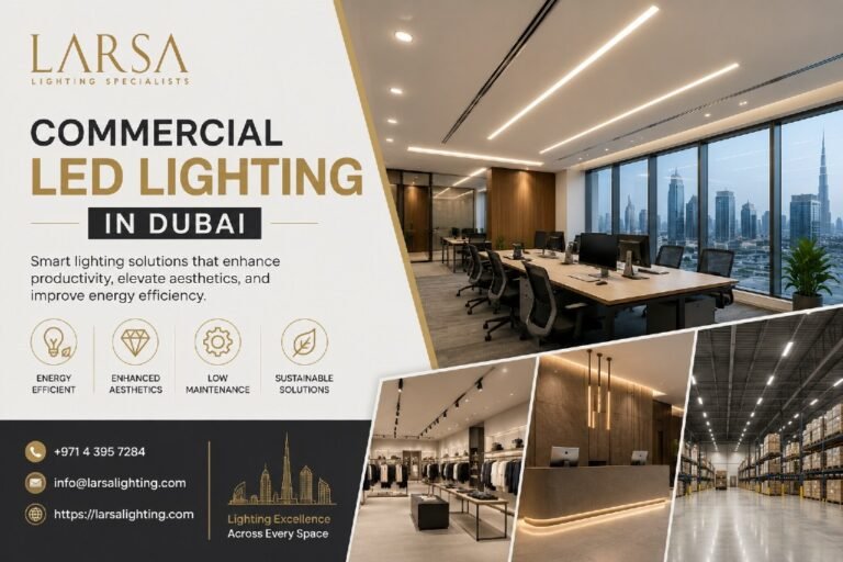 Commercial LED Lighting in Dubai