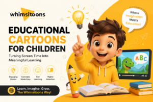 animated storytelling blog banner