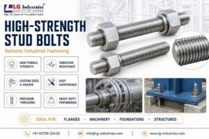 High-Strength Stud Bolts for Reliable Industrial Applications LG Industries