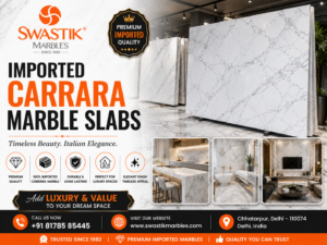 Imported Carrara Marble Slabs