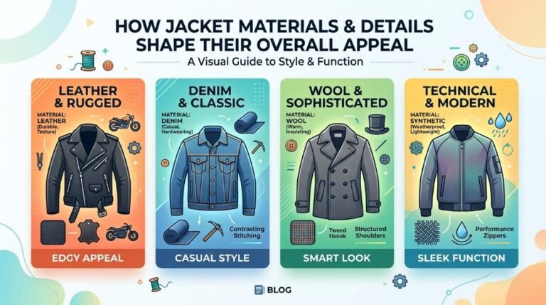 How Jacket Materials and Details Shape Their Overall Appeal