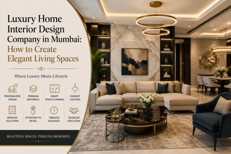 Luxury Home Interior Design Company in Mumbai