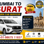 Mumbai To Surat Return Cab Services