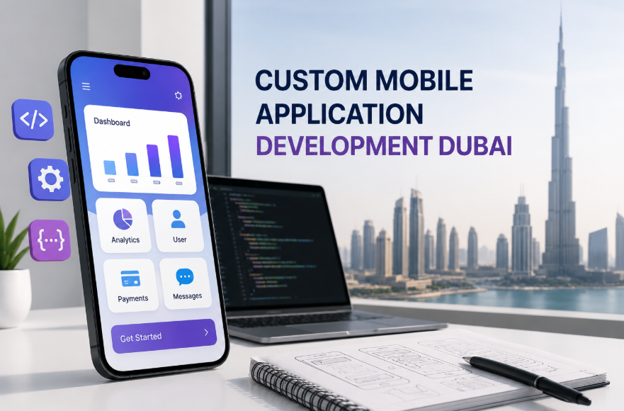 custom mobile application development Dubai