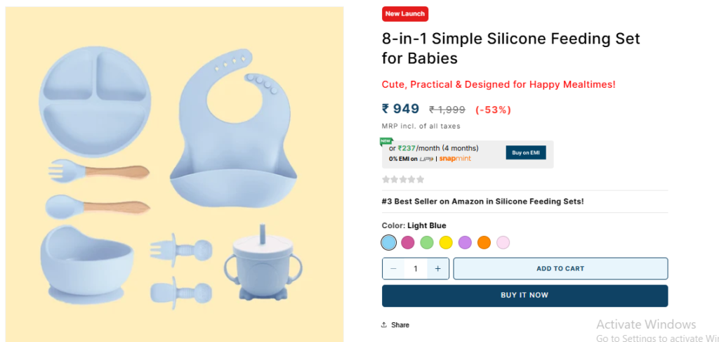 silicone food feeder