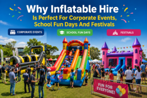 Inflatable Hire for Corporate Events, Schools & Festivals