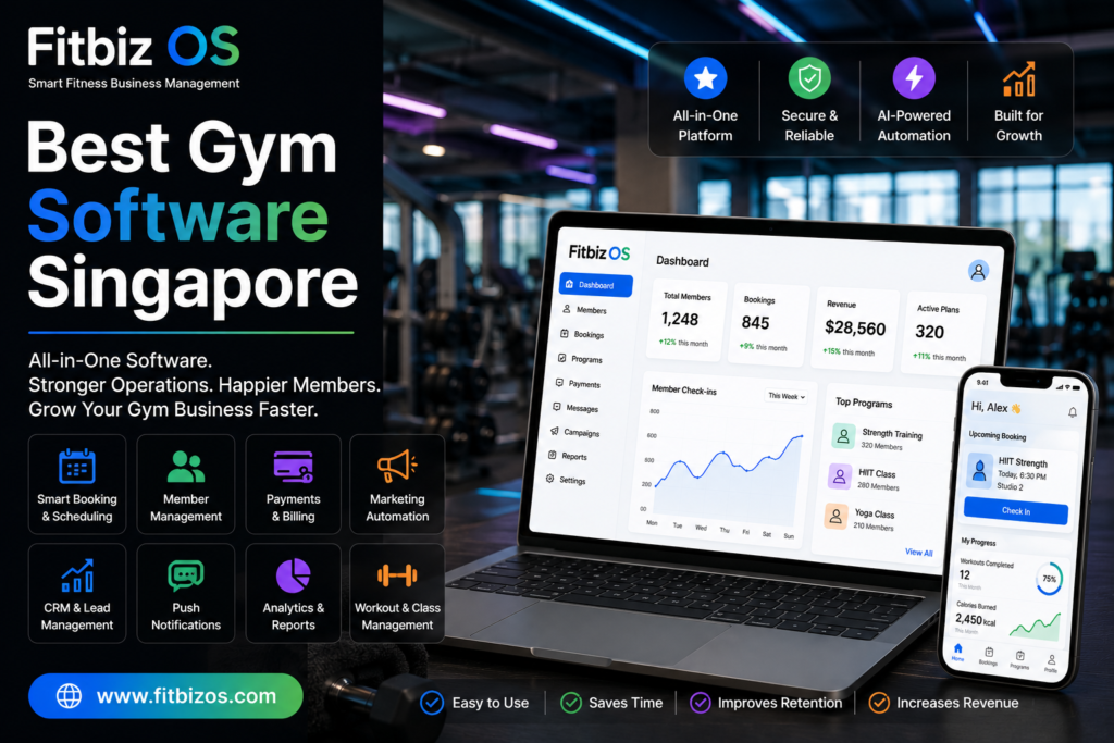 best gym software Singapore