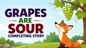 grapes are sour completing story