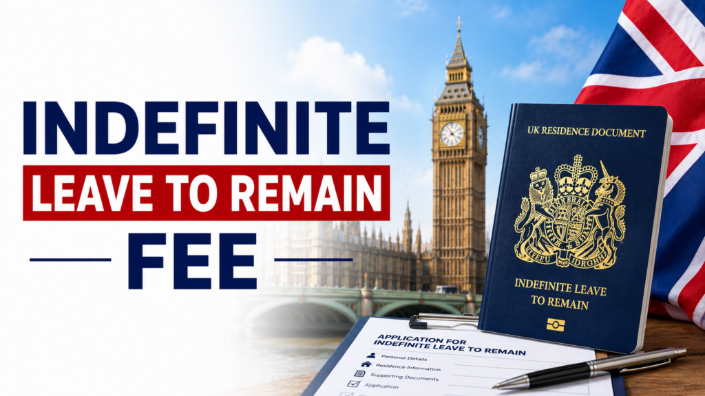 indefinite leave to remain fee