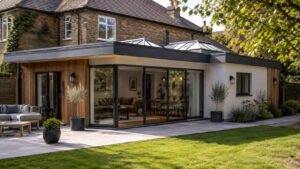 single story side extension