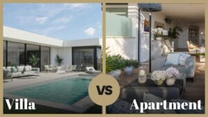 villa vs apartment in Dubai