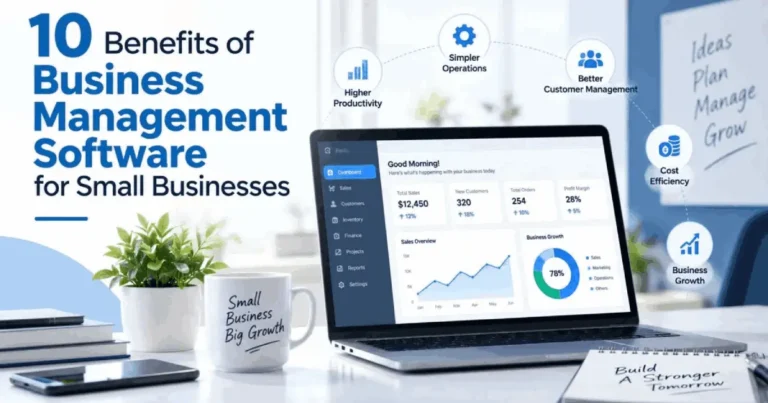 10 Benefits of Business Management Software for Small Businesses