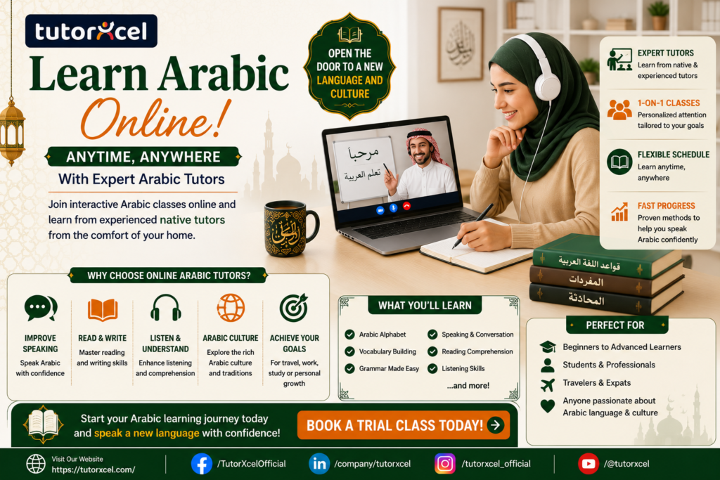 Arabic Tutor Why Learning Arabic Online Is Easier with Personalized Guidance