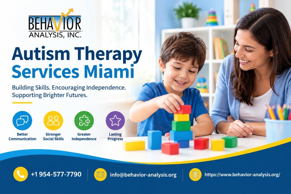 Autism Therapy Services Miami