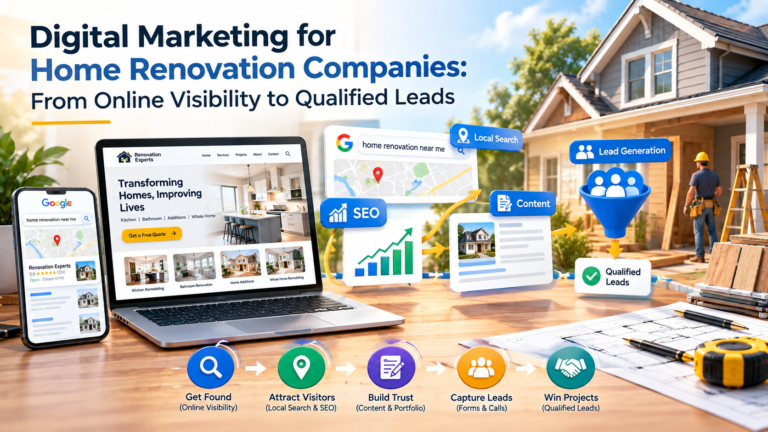 Digital Marketing for Home Renovation Companies