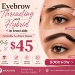 Eyebrow Threading and Hybrid in Brookside