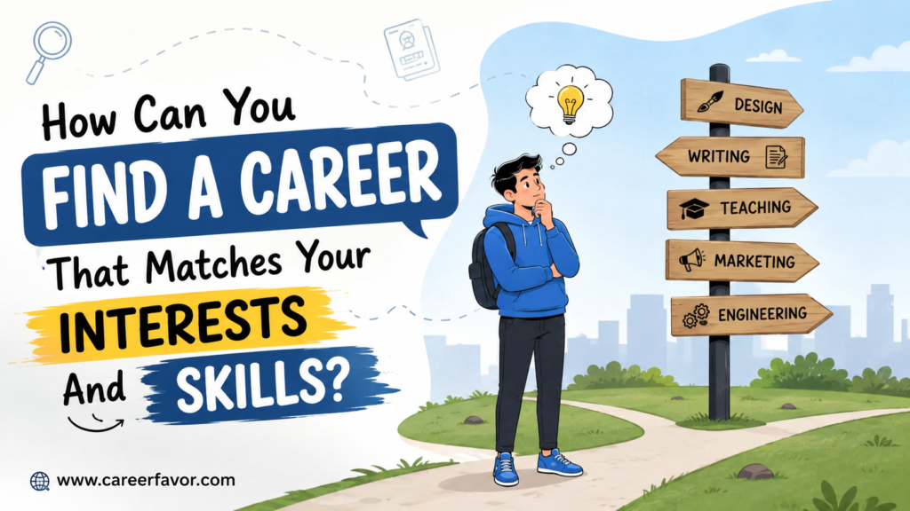 Find a Career That Matches Your Interests and Skills