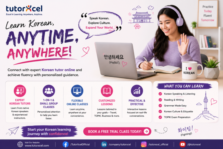 How a Korean Tutor Online Can Help You Learn Korean Faster and More Confidently