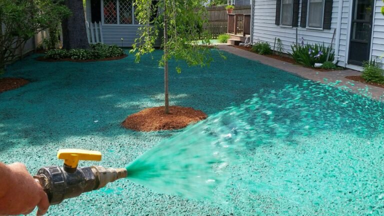 Commercial hydroseeding services