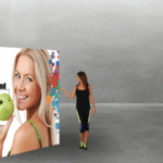 tension fabric display