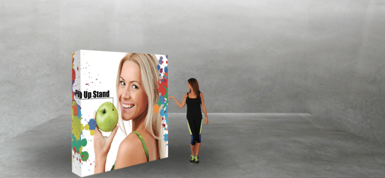 tension fabric display