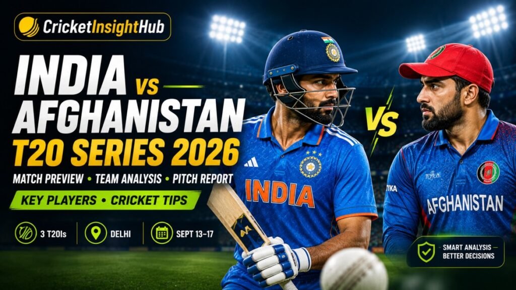 India vs Afghanistan T20 Series Preview