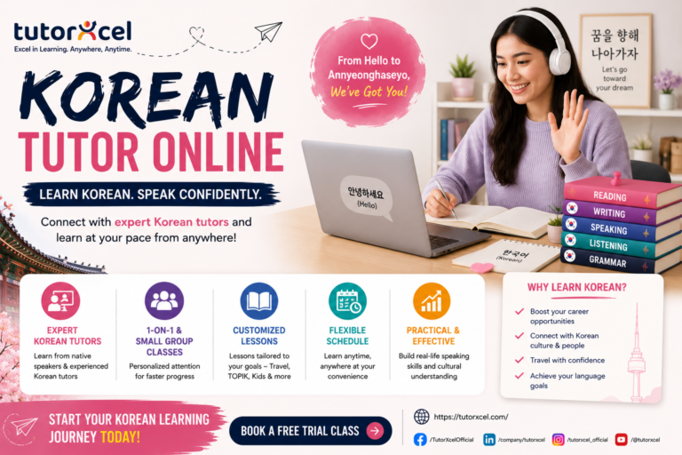 Korean Tutor Online Learn Korean with Personalized Lessons That Fit Your Goals