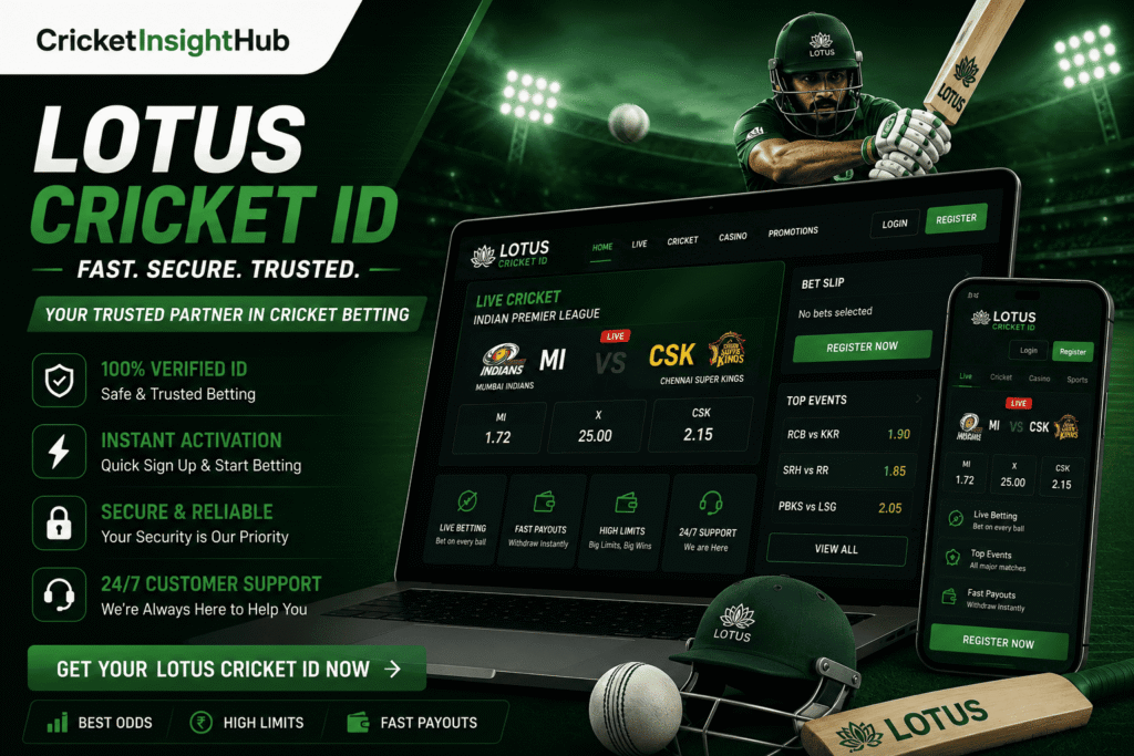 Lotus Cricket ID
