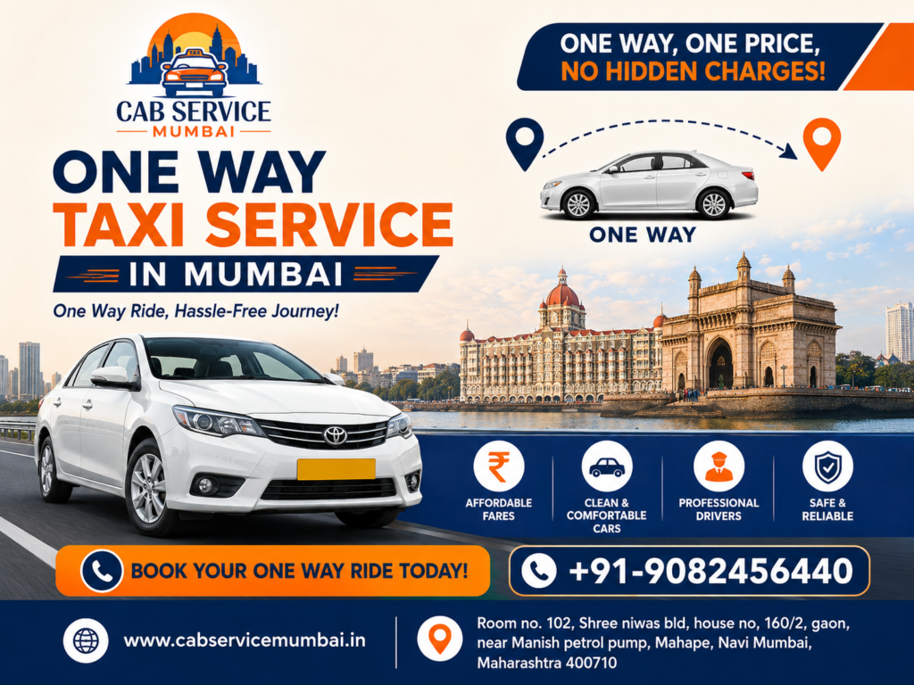 One Way Taxi Service In Mumbai